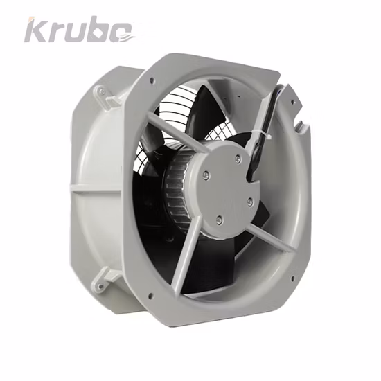 송풍기 팬 EC 축 팬 250mm 볼 베어링 캐비닛 냉각 냉각 팬(K-EC250-W230-31)