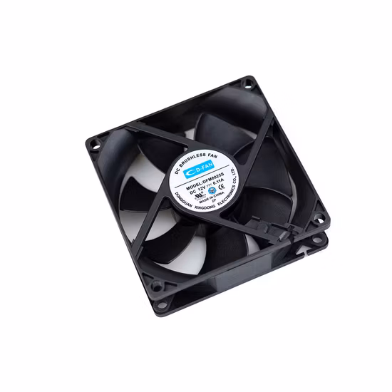 802512V 80mm 높은 Cfm 환기 80X80X25mm DC 축 방향 루프
