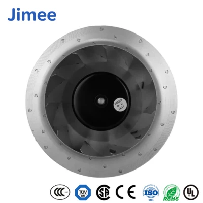 Jimee Motor 중국 마이크로 팬 제조업체 Jm120d2a1 58(W) 정격 출력 EC 원심 팬 냉각 환기용 저압 24인치 축 팬